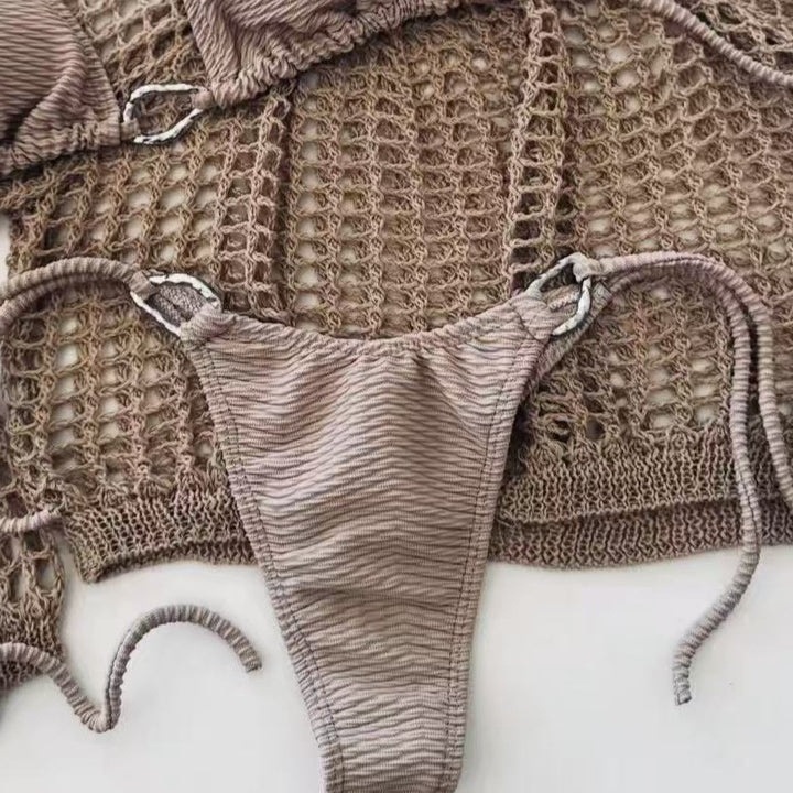 Ladies luxurious crochet bikini set Mune Fashion