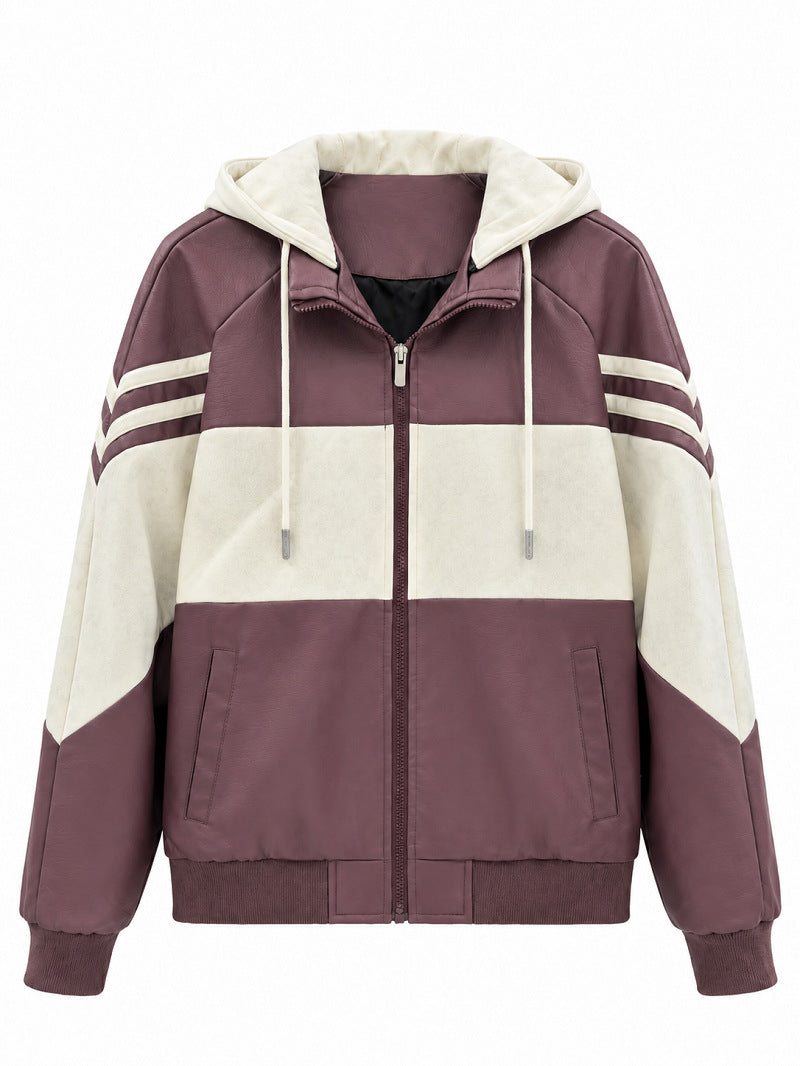 Women's Sporty Hooded Jacket Mune Fashion