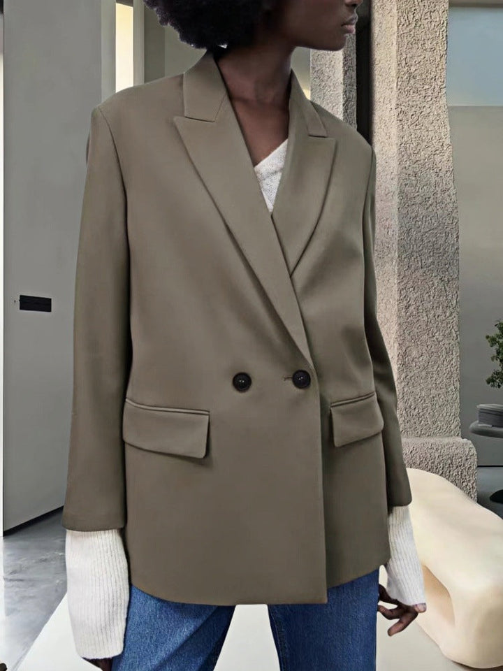 Women Stylish and Elegant Oversized Blazer Mune