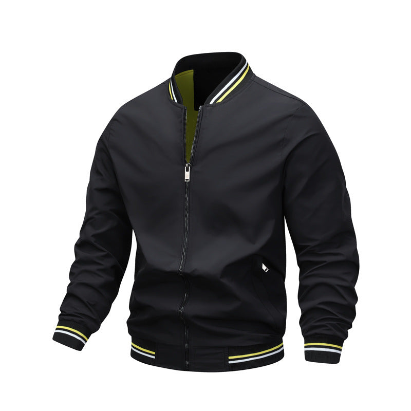 Men's Sporty Retro Bomber Jacket Mune Fashion