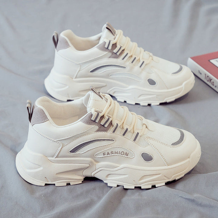 Women's Sporty Sneakers with Ergonomic Cushioning Technology and Non-Slip Sole Mune Fashion