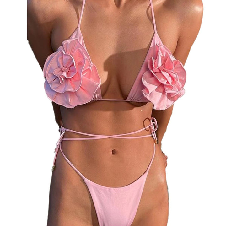 Women's bikini set with floral accents Mune Fashion