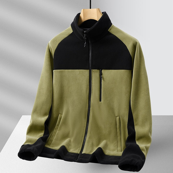Unisex fleece jacket with high collar Mune Fashion