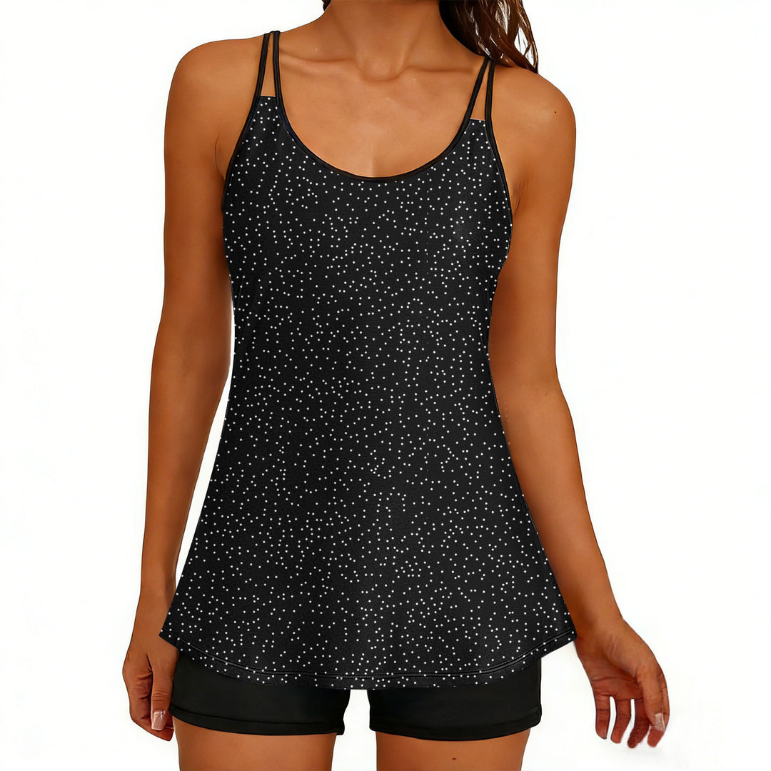Damen Sportliches Tank-Top mit Shorts Echo Archiv