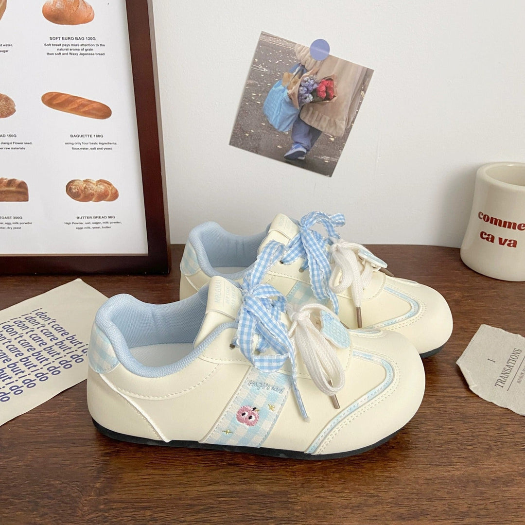 Women's Comfortable Sneakers with Playful Bow Details Mune Fashion