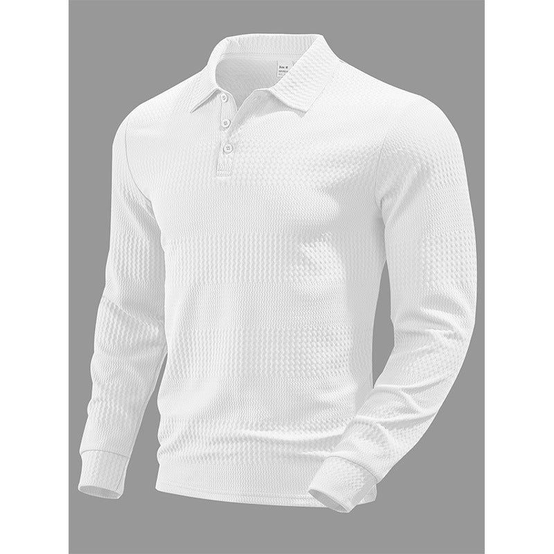Men's Long Sleeve Polo Shirt Mune Fashion