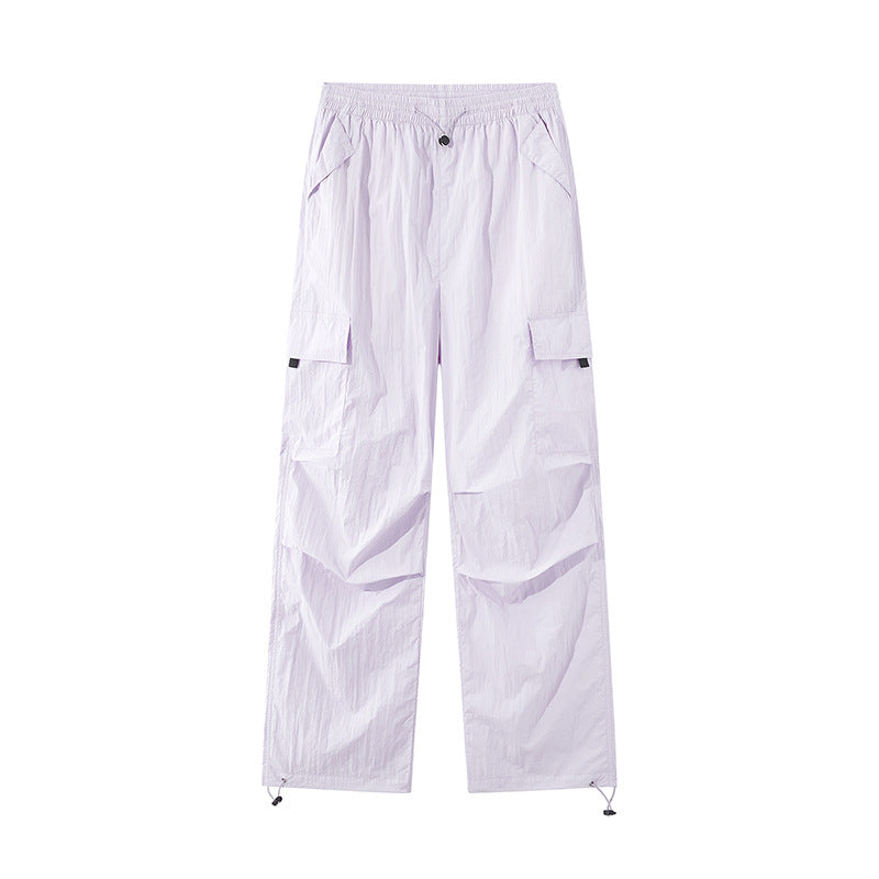 Unisex Lightweight Technical Cargo Pants with Drawstring and Adjustable Hem Mune Fashion