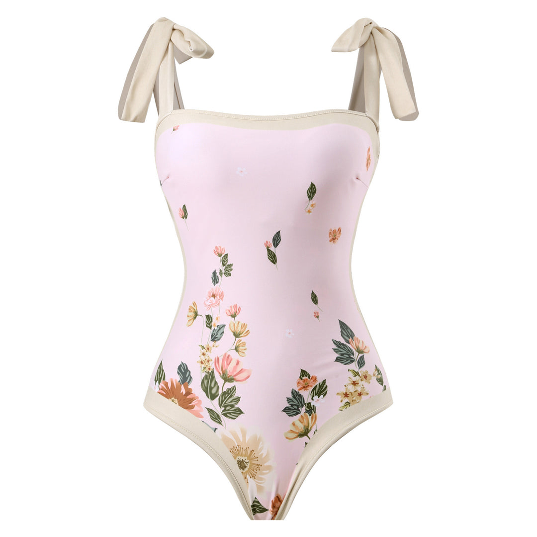 Women Elegant Swimsuit with Floral Design Mune Fashion