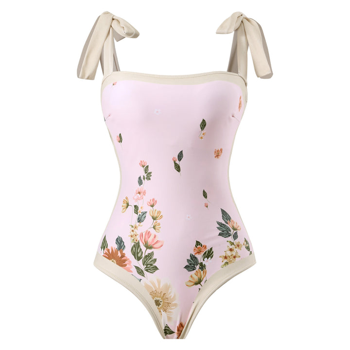 Women Elegant Swimsuit with Floral Design Mune Fashion