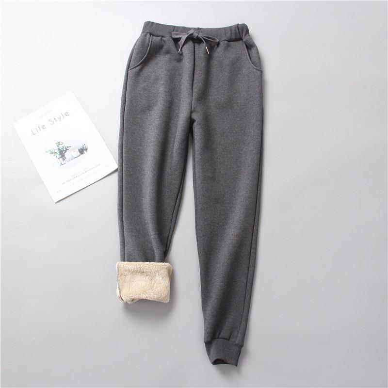 Women nan insulated thermal joggers with drawstring, side pockets, and slim leg Mune Fashion