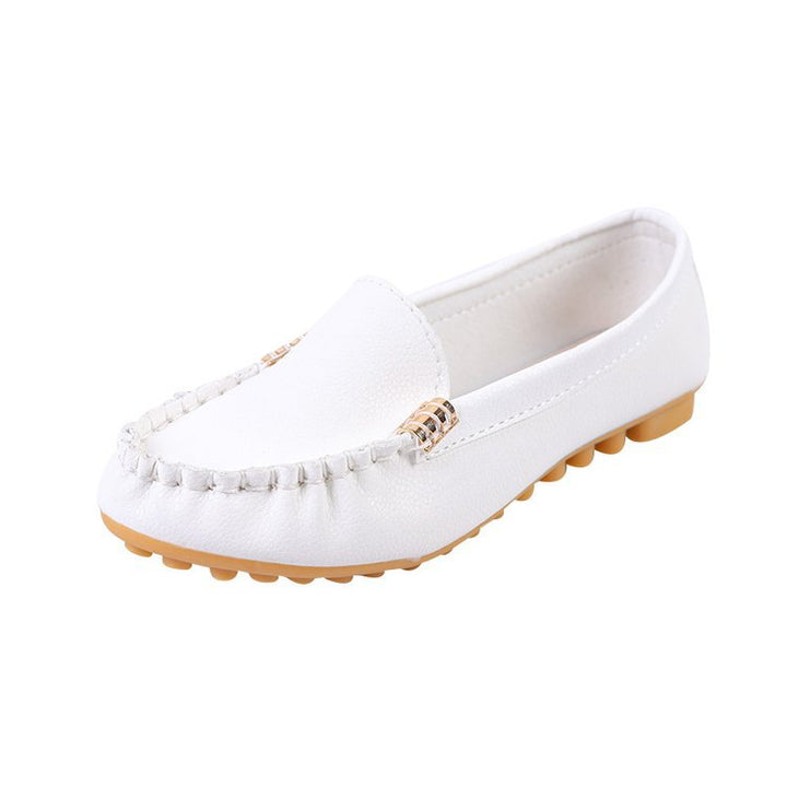 Women's comfortable velour leather moccasins with padded insole Mune Fashion