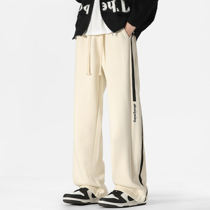 Men's Comfortable Sports Pants with Breathable Mesh Material