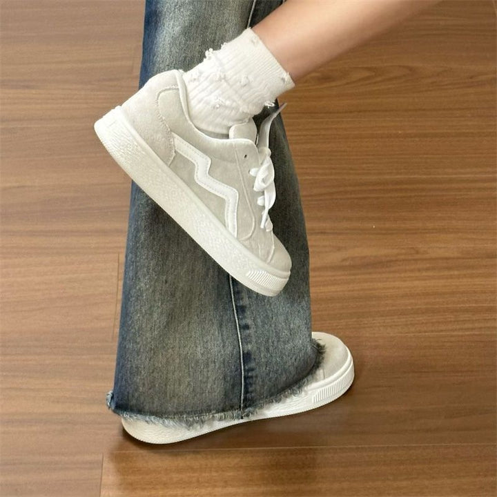 Women sneakers made of high-quality suede with non-slip sole Mune Fashion