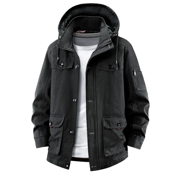 Men's Lightweight Outdoor Jacket with Practical Pockets Mune Fashion