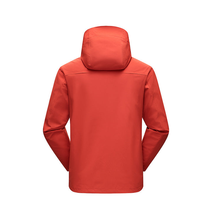 Men's Water-Repellent Winter Parka with Detachable Hood and Taped Seams Mune Fashion