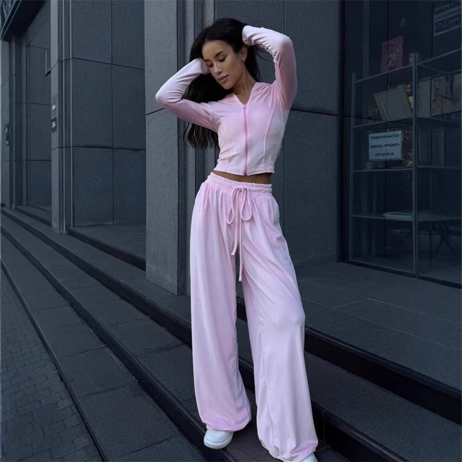 Women Comfortable and Stylish Hoodie Training Set Mune Fashion