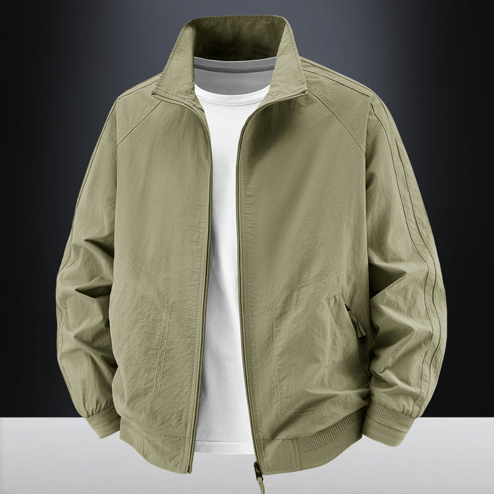 Men's leisure jacket with high collar Mune Fashion