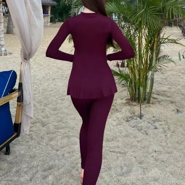 Women’s fashionable tracksuit with belt detail and swinging cut Mune Fashion