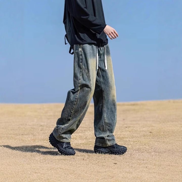 Men's Wide-Cut Jeans Mune Fashion 1787981959