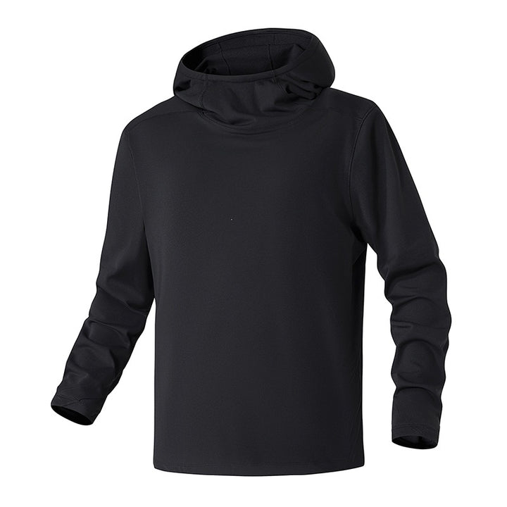 Men's Lightweight Performance Hoodie with Raglan Sleeves & Moisture-Regulating Functional Fiber Mune Fashion