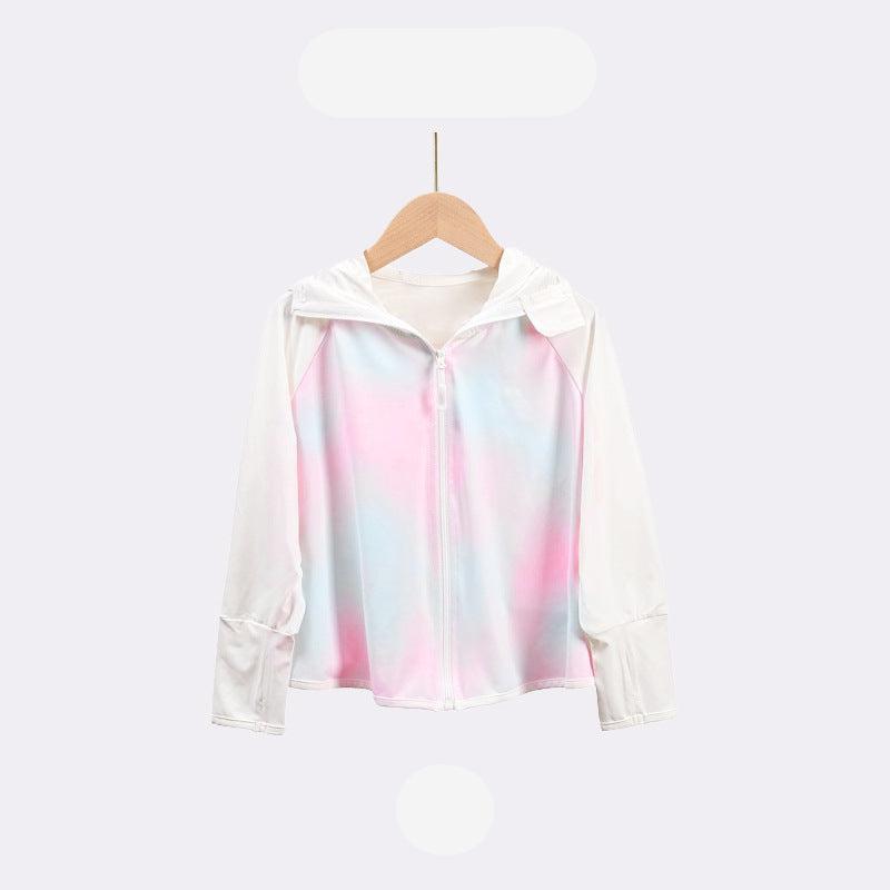 Children's UV protection jacket with hood and breathable properties Mune Fashion