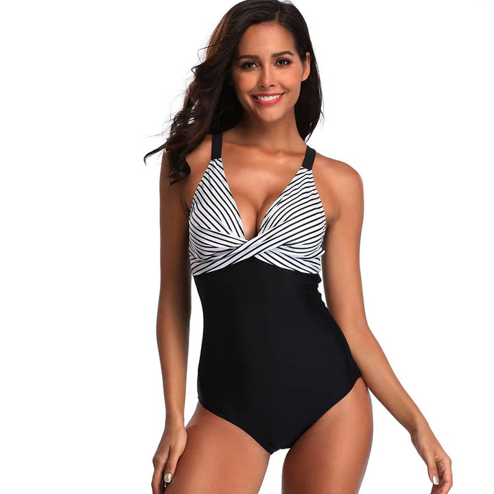 Women Elegant Swimwear One-Piece with Innovative Knot Design Mune Fashion