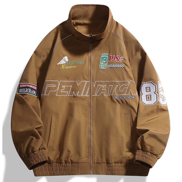 Men's leisure jacket with high collar Mune Fashion
