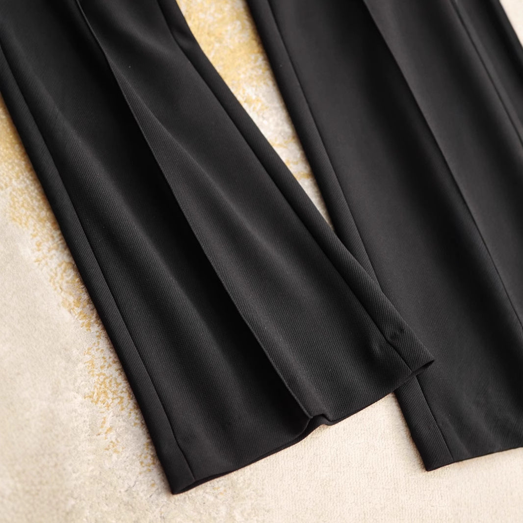 Women's Elegant and Wide Business Trousers Mune Fashion