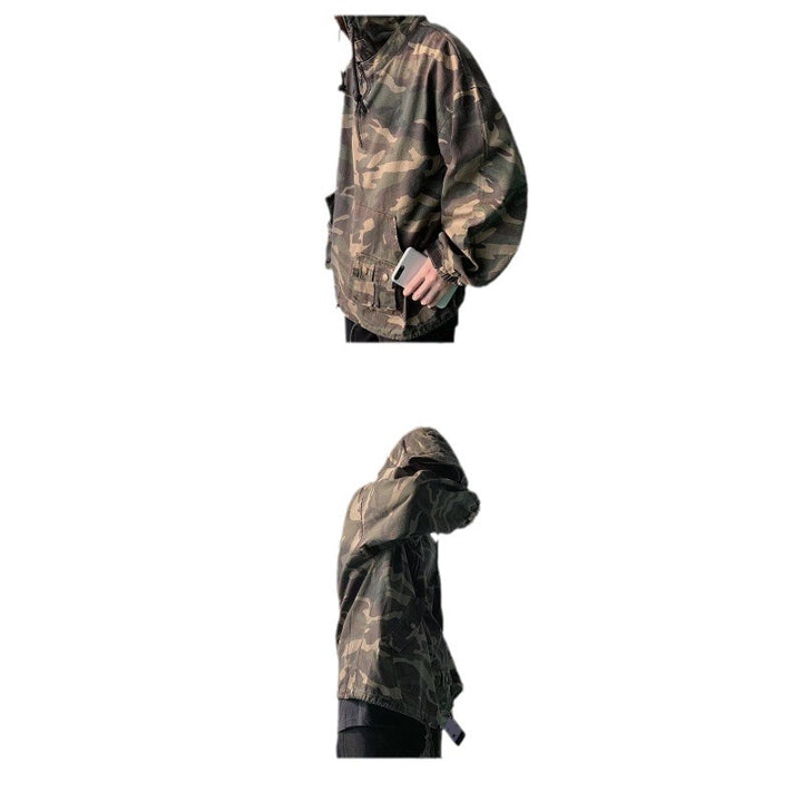 Men's Camouflage Utility Jacket Mune Fashion
