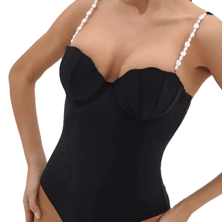 Women’s elegant swimsuit with shell-shaped detail Mune Fashion
