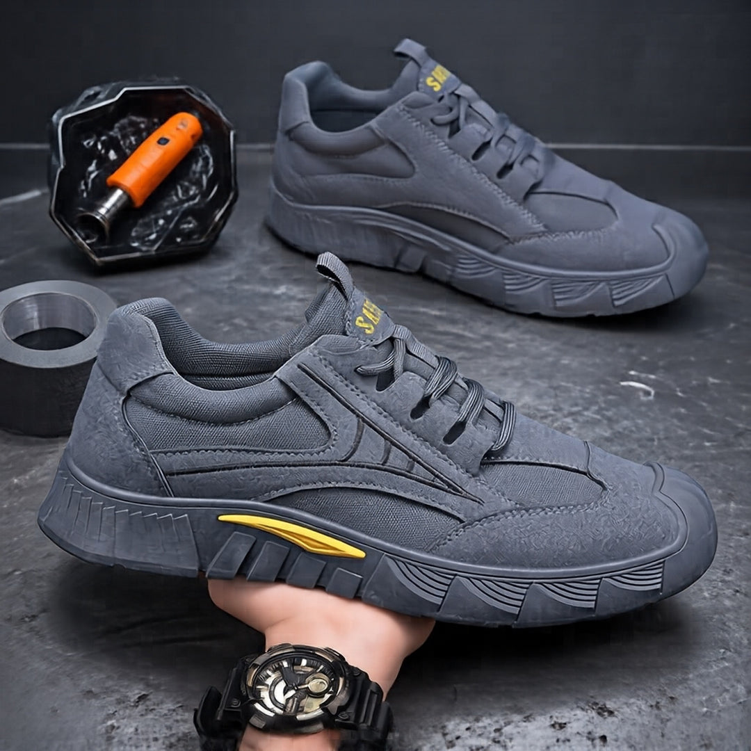 Men's Sporty Sneakers with Flexible Cushioned Sole Mune Fashion