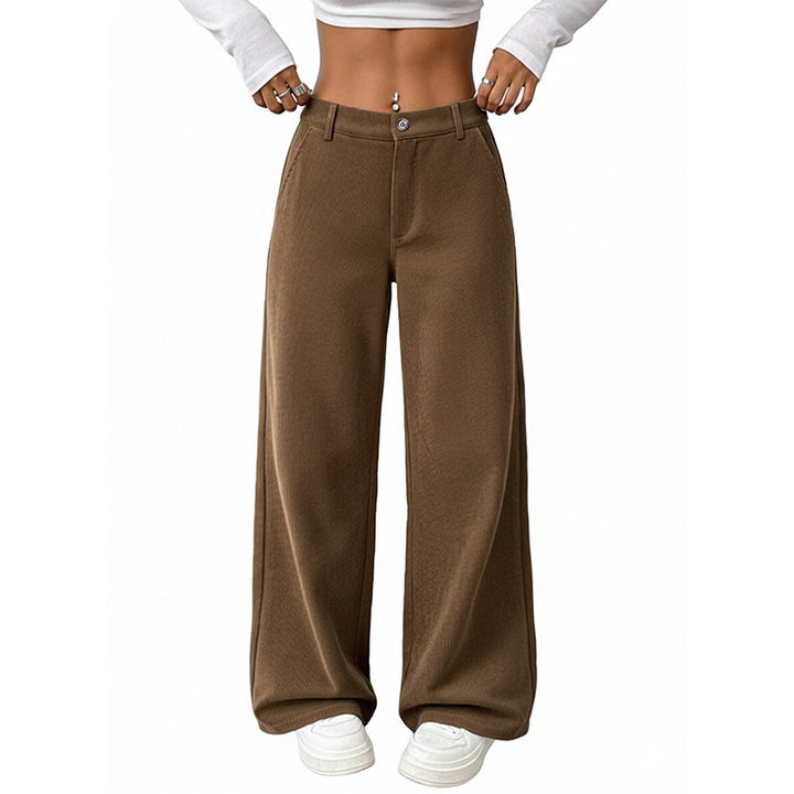 Women's Comfortable Loose High Waist Pants Mune Fashion