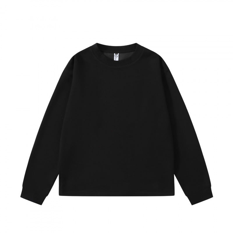 Unisex Oversized-Long Sleeve-Sweatshirt with Round Neck, French-Terry Quality and Ribbed Cuffs Mune Fashion