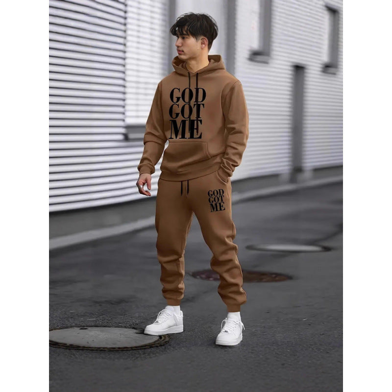 Men's Questions Hoodie and Jogging Pants Set Mune Fashion