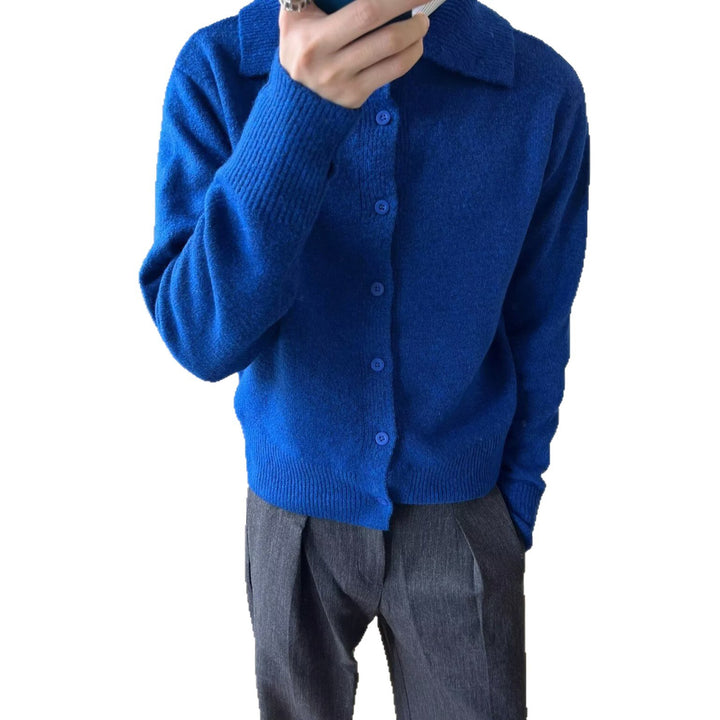 Men's Fashionable Cardigan with Elegant Button Placket Mune Fashion