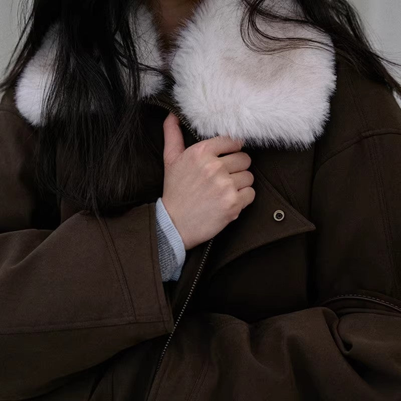 Women’s Stylish and Comfortable Transition Jacket with Teddy Collar Mune Fashion