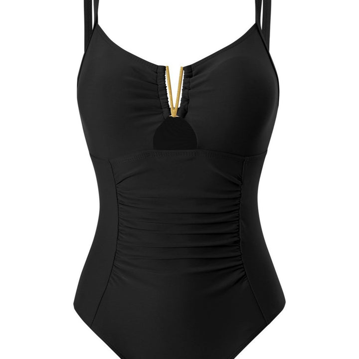 Women's swimsuit with gathers and elegant decor Mune Fashion