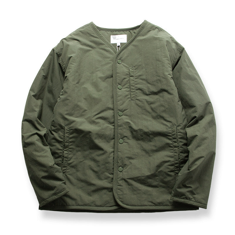 Men's fleece inner jacket with snap buttons Mune Fashion