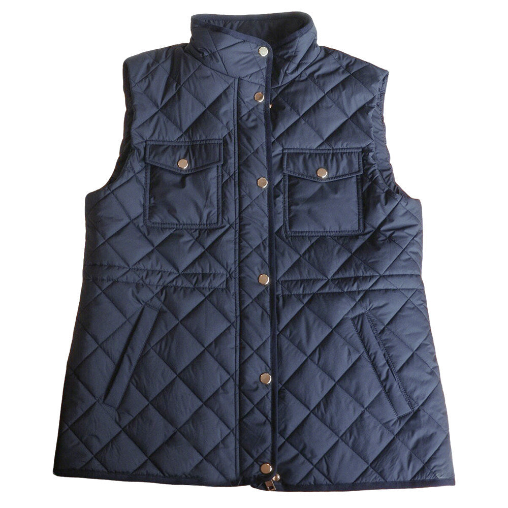 Women's Padded Vest with Practical Pockets Mune Fashion
