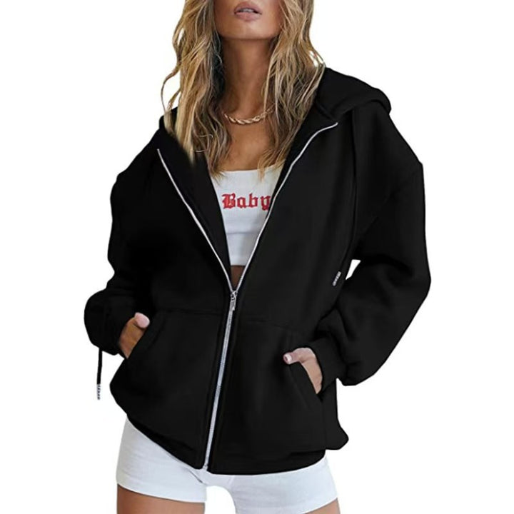 Women Oversized Hoodie Jacket Mune Fashion
