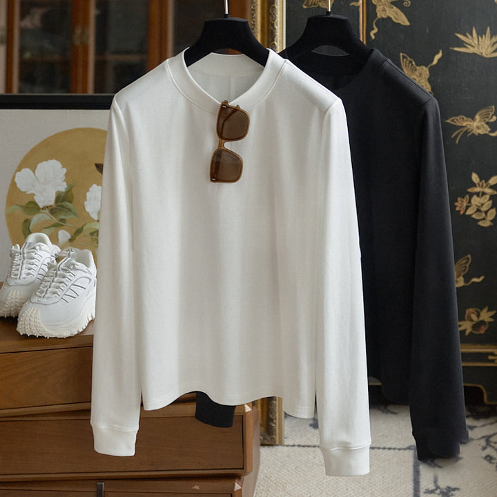 Ladies Comfortable Long Sleeve Sweater Mune Fashion