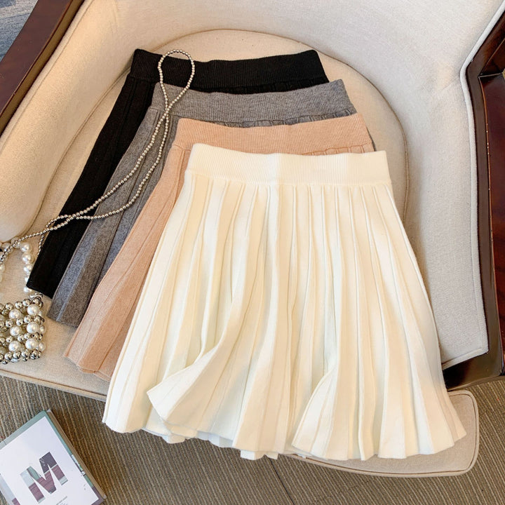 Women's Pleated Maxi Skirt with Elegant Design Mune Fashion