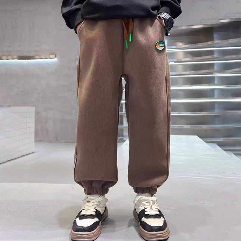 Men's casual sports pants with practical drawstring and side pockets Mune Fashion