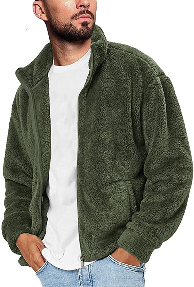 Men's Fleece Jacket with Soft Inner Lining and Practical Pockets Mune