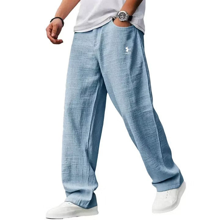 Men's Casual Linen Pants Mune Fashion