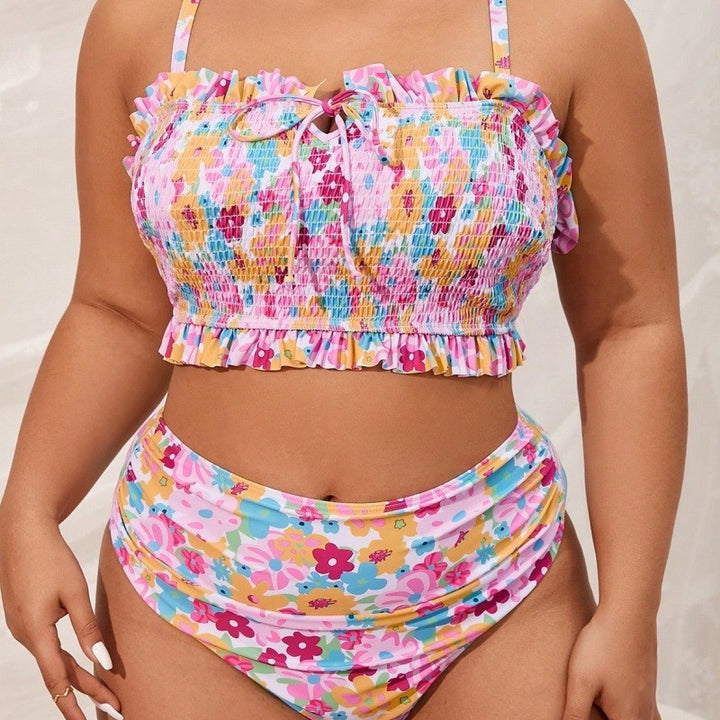 Women's Playful Bikini Set with Ruffle Details Mune Fashion