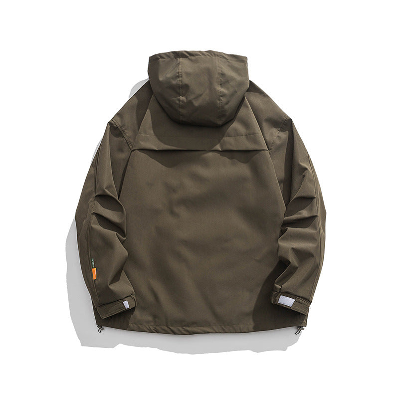 Unisex Oversize-Utility-Jacket with Hood, multifunctional flap pockets and drawstring Mune Fashion
