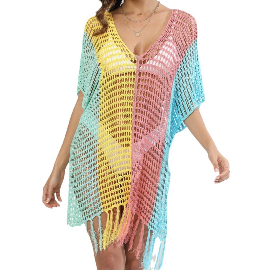 Women's airy-transparent beach poncho Mune Fashion