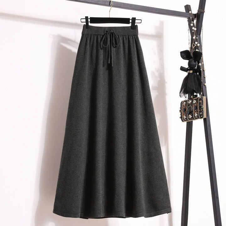 Ladies Long, Swinging Casual Skirt Mune Fashion