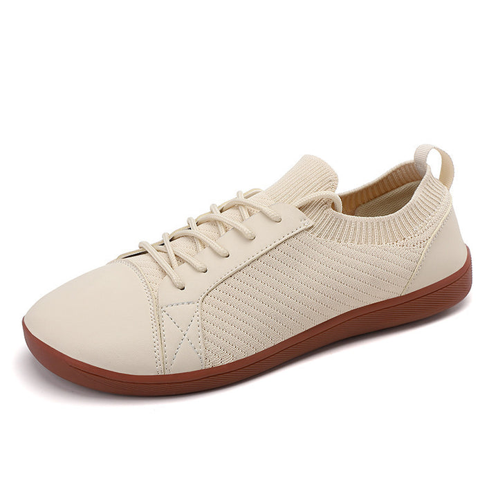 Women's knitted slip-on sneakers with elastic shaft and padded comfort sole Mune Fashion